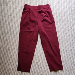 Burgundy Trousers